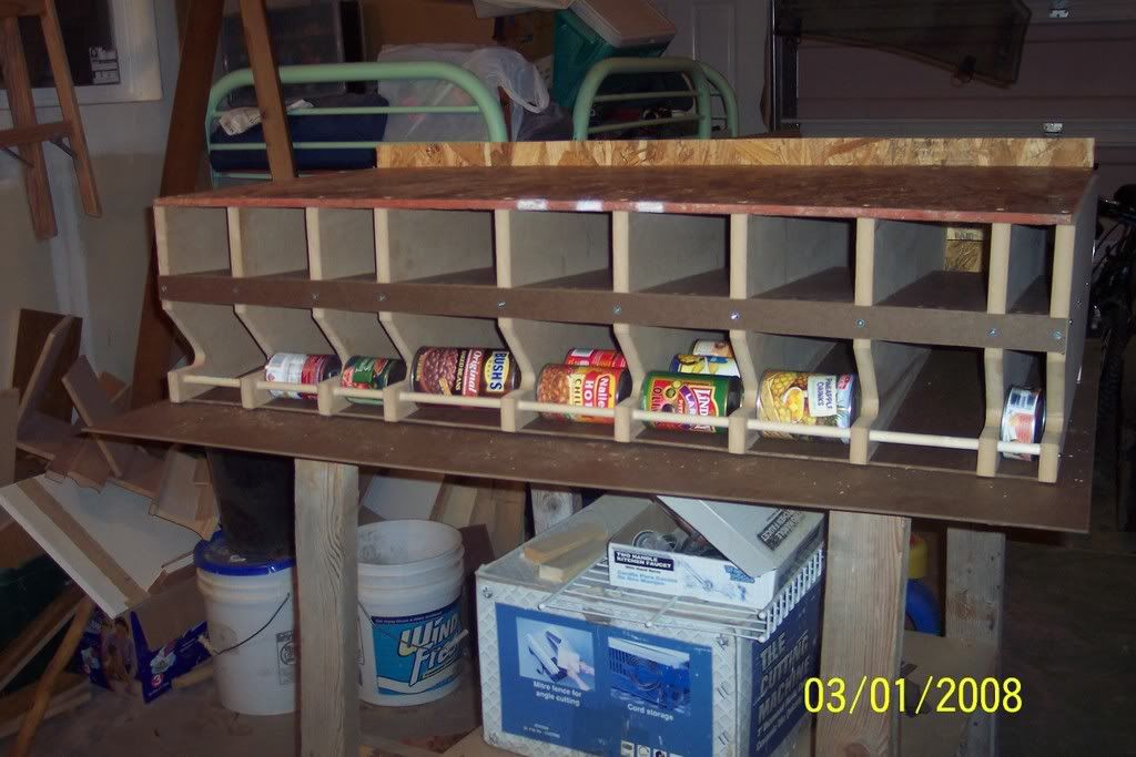 Storage Racks Number 10 Can Storage Racks